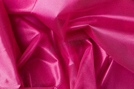 粉色丝绸面料背景