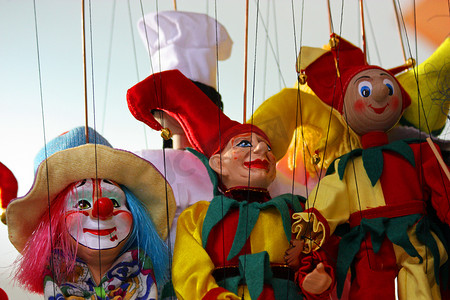 传统木偶——小丑