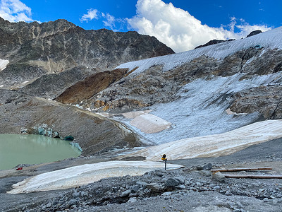 蒂芬巴赫冰川位于奥地利蒂罗尔州奥茨塔尔阿尔卑斯山的索尔登附近。