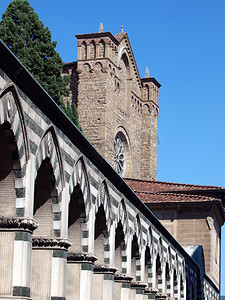 泽莉摄影照片_新圣母玛利亚大教堂 - 佛罗伦萨。