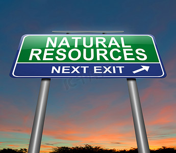 可持续资源摄影照片_自然资源概念。
