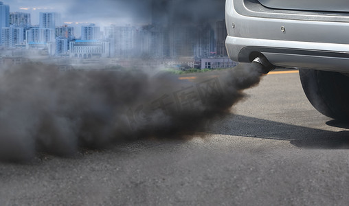 道路柴油车排气管对城市的空气污染危机