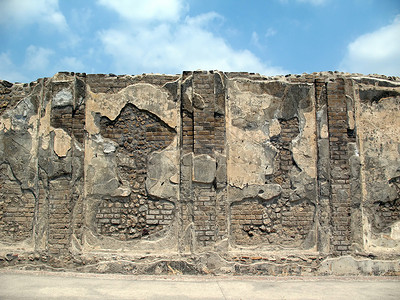 庞贝古老的破墙