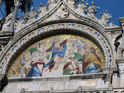 威尼斯-圣马可大教堂。