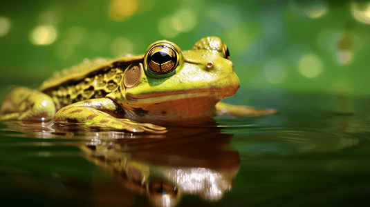 绿水青蛙