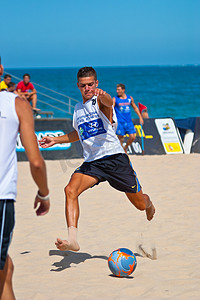 沙滩足球摄影照片_“2006 年西班牙沙滩足球锦标赛”