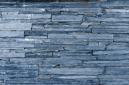 现代风格的蓝石墙面装饰面
