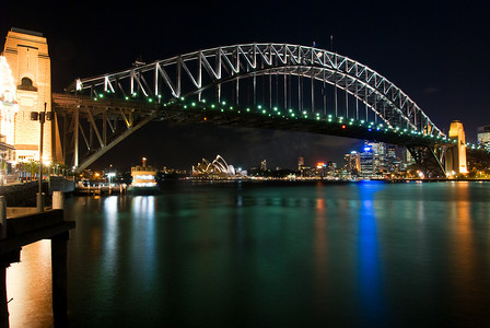 悉尼海港大桥之夜