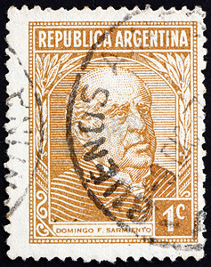 邮票阿根廷 1935 多明戈·福斯蒂诺·萨米恩托