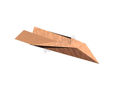 托儿所里的折叠纸飞机