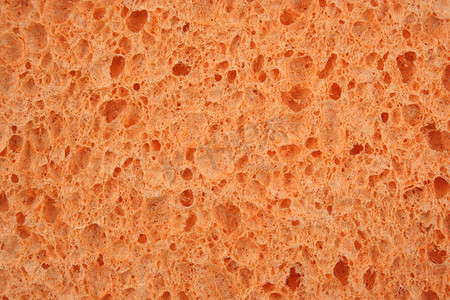 橙色海绵纹理背景