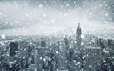 纽约市的冬天
