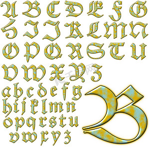 Abc 字母字体设计