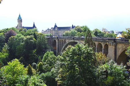 炮台上的卢森堡大桥