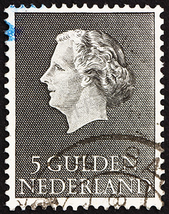 邮票荷兰 1955 年朱莉安娜女王