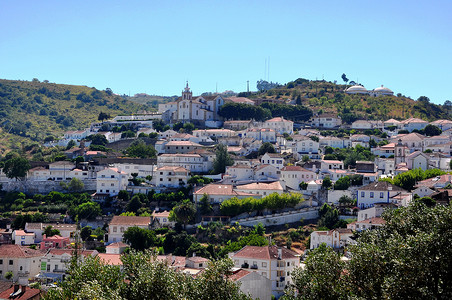 老城区，葡萄牙山坡上的村庄