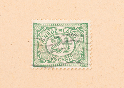 荷兰 1950 年： 在荷兰印刷的邮票显示我