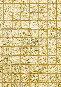 金枪鱼海报摄影照片_墙壁的泰国传统金颜色文本和背景的