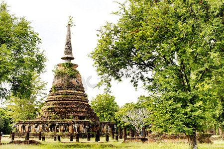 素可泰历史公园，800年的泰国古城