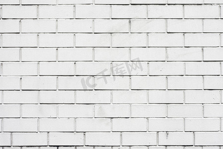 复古白色背景砖墙