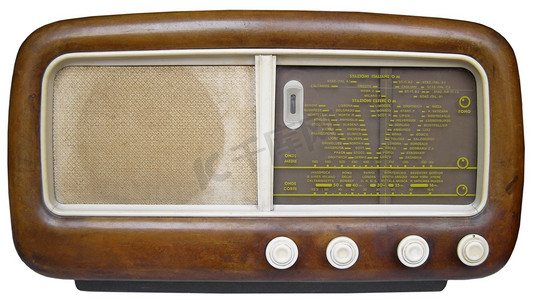 旧的 AM 收音机调谐器