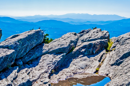 Blue Ridge Parkway Scenic Mountains 俯瞰