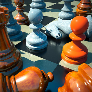 国际象棋战斗-失败