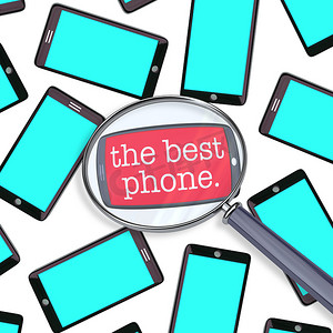 寻找最好的智能手机放大镜很多电话