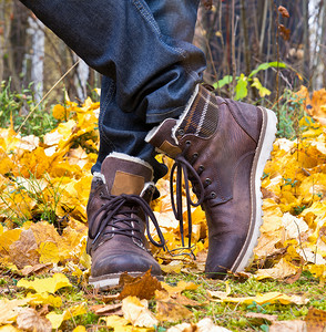 秋季皮靴