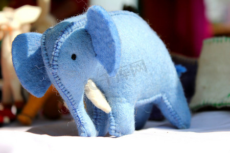 surajkund 博览会上的大象玩具