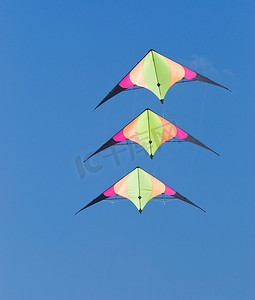 三个特技风筝