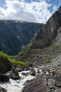 百度网盘摄影照片_挪威的河流和瀑布