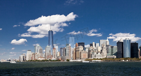 纽约市中心与自由塔 2014