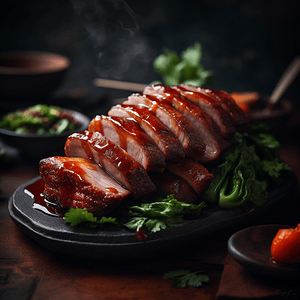 美食叉烧肉地方饮食