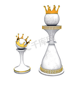 国际象棋皇后和典当
