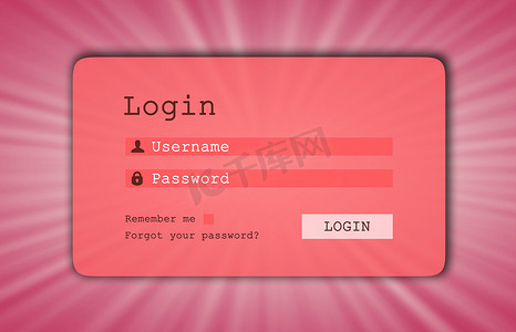 登录界面——用户名和密码