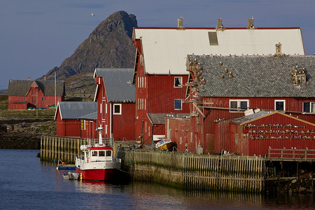 挪威渔港