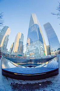 纽约-12 月 26 日： 纽约世界贸易中心附近的风景 C