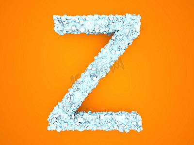 水晶字母-Z