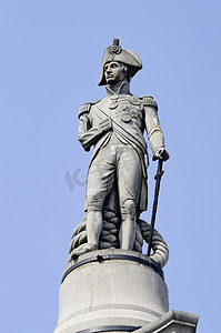 伦敦纳尔逊海军上将雕像