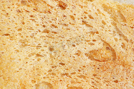 面包皮作为背景。