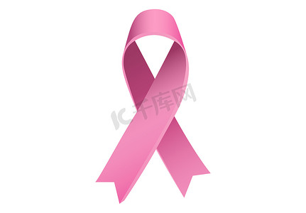 提高地雷意识摄影照片_乳腺癌意识丝带
