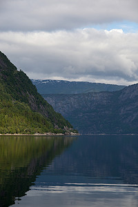 挪威的河流和瀑布