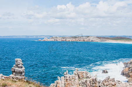 Pointe de Pen-hir 位于 Camaret-sur-mer 的 Crozon 半岛