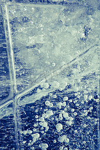 冰川质地摄影照片_冰的质地