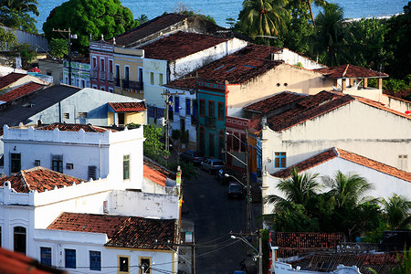 奥林达城市景观伯南布哥巴西