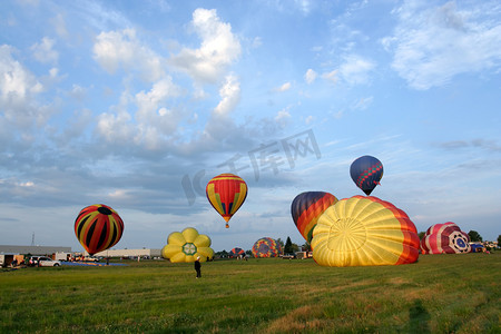 热气球节 - St-Jean-sur-Richelieu, Quebec, Canada