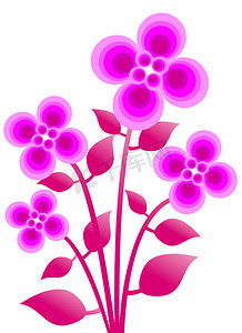 植物图标摄影照片_树，植物，花，图标