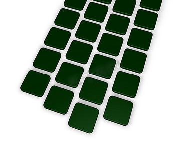 绿色瓷砖
