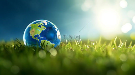 环保环保节能背景图片_环保主题地球形象背景